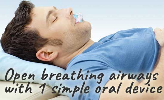 Open Your Breathing Airways to Stop Snoring with a Simple Oral Device