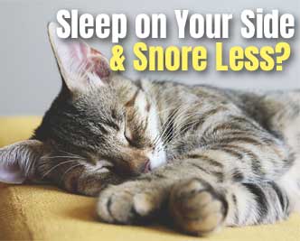 Sleep on Your Side and Snore Less?